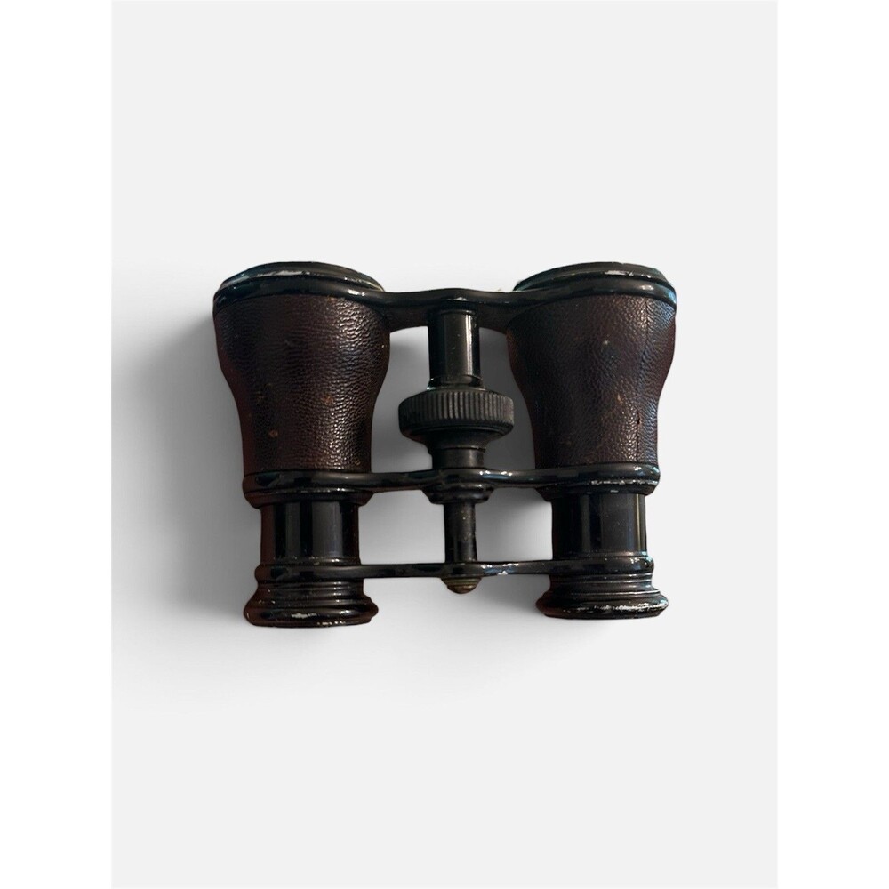 Lemaire Fabt Paris Opera Glasses Leather Brass Binoculars S Kind & Sons Vintage